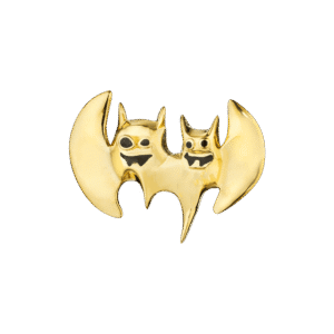 Bats Brooch